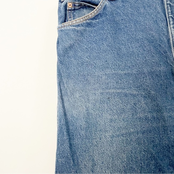 Vintage Levi’s 517 Bootcut Blue Jeans Orange Tab Size 42 x 30 USA Made Denim - Picture 4 of 11